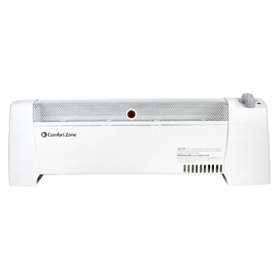 Comfort Zone CZ600 Baseboard Heater 150 sq ft Convection White