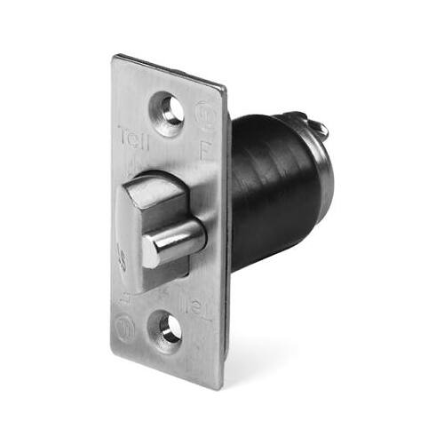 Latch Bolt, 5 in L, Stainless Steel, Satin