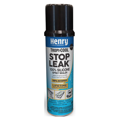 HENRY HE880B025 880 Tropi-Cool Series Silicone Spray Sealer, Black, Liquefied Gas, 14.1 oz Canister