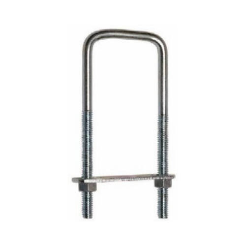 2192BC #657 Square U Bolt Zinc Plated Finish