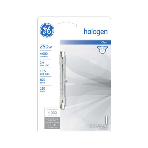 Halogen Bulb 250 W T2.5 Specialty 4,000 lm White Clear