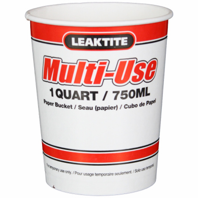 Leaktite P01Q002T500 Paint Pail Liner Multicolored 1 qt Multicolored