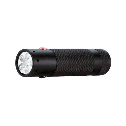 COAST 19286 Dual Color Flashlight, AAA Battery, Alkaline Battery, LED Lamp, 315 Lumens, Bulls-Eye Spot Beam, Black