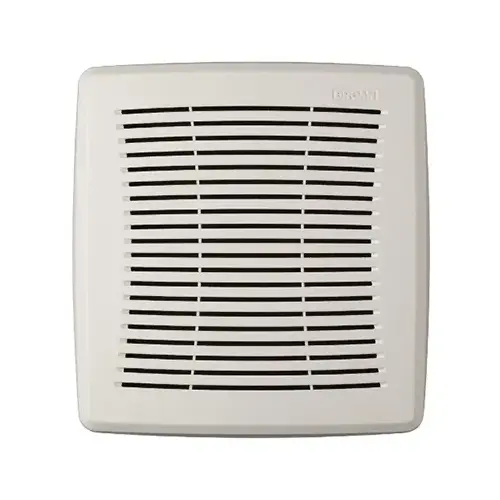 Broan-NuTone FGR101 Economy Bathroom Exhaust Fan Grille, White, 9-1/4 x 9-3/4 In.