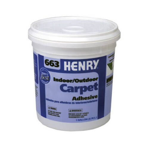 Adhesive 663 Outdoor Carpet High Strength Latex 1 gal Beige