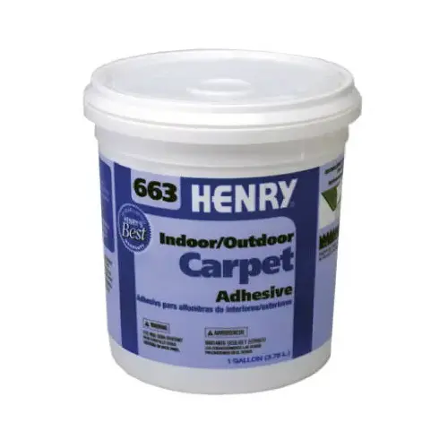 Adhesive 663 Outdoor Carpet High Strength Latex 1 gal Beige