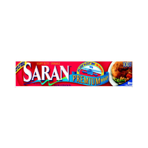 SARAN Wrap Premium Food Wrap Clear