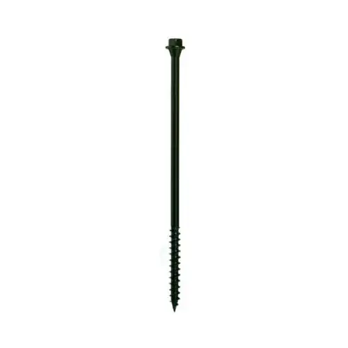 Wood Screws TimberLOK No. 10 S X 6" L Hex Epoxy Epoxy