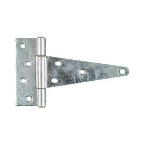 Extra Heavy Duty Gate T-Hinge, Galvanized, 6 In.