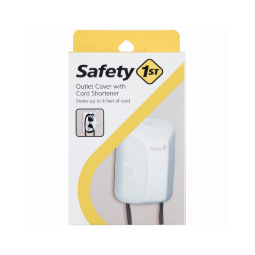 Outlet Cover White Plastic White - pack of 24