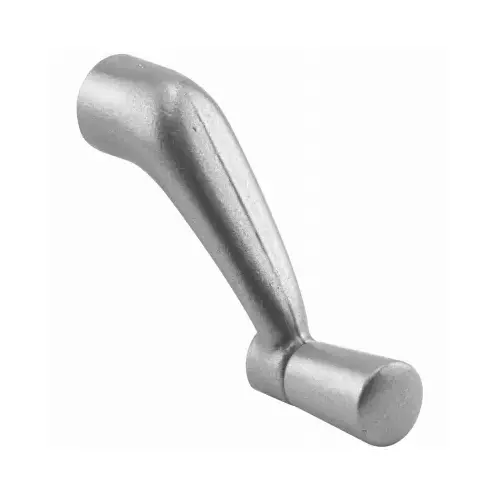 Crank Handle, Aluminum, Painted Silver