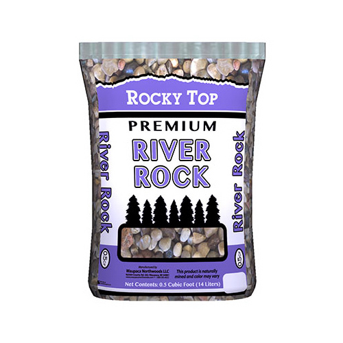 Rocky Top WRT00010-XCP63 Decorative Stone Multicolored 0.5 ft 45 lb Multicolored - pack of 63