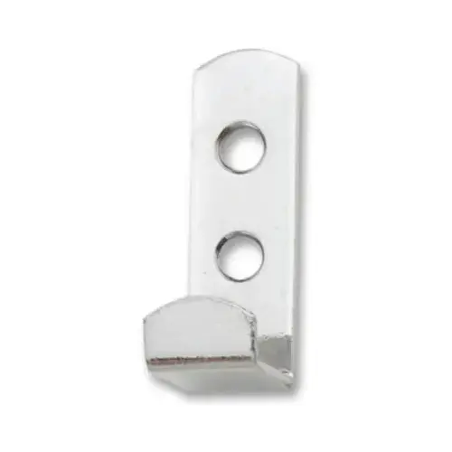 Ook 50233 Mirror Clip Set, 20 lb, Steel, Nickel, Wall Mounting - pack of 4