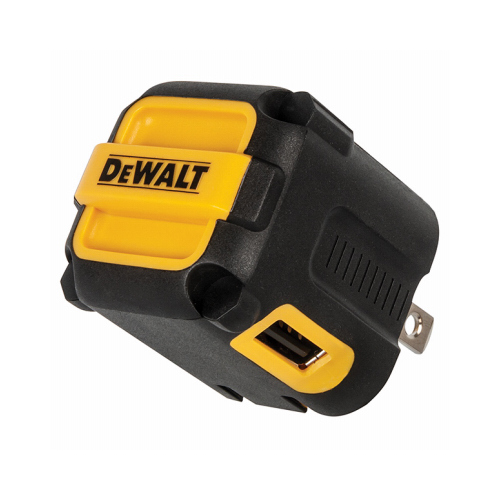 DEWALT 131 0849 DW2 2 Port USB Wall Charger Black/Yellow