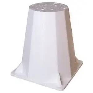 Gardien 18 in. H X 16 in. W X 16 in. D White Foam Plant Support