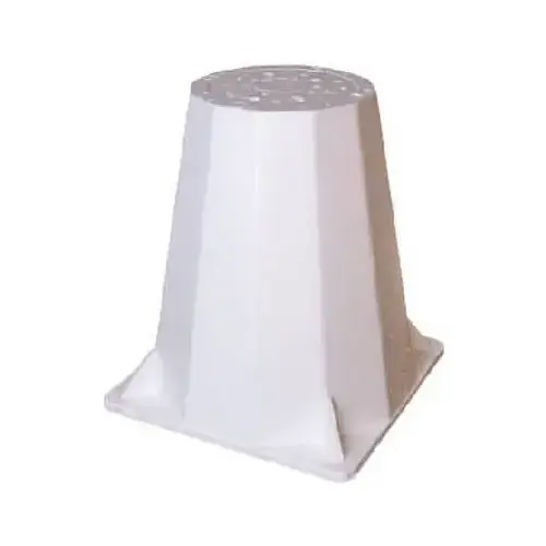 Plant Support 18" H X 16" W X 16" D White Foam White