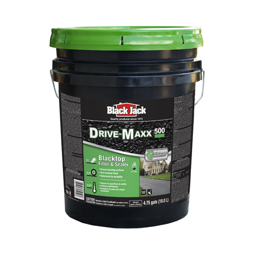 Black Jack 6452-9-30 Drive-Maxx 500 Filler and Sealer, Liquid, Black, 4.75 gal Pack