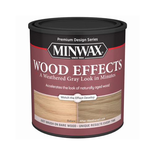 Design Series Wood Effects Stain, Weathered Gray, 1 qt