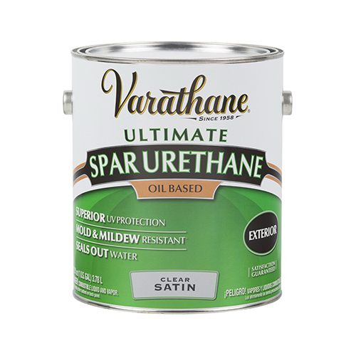 Spar Urethane Premium Satin Clear Oil-Based 1 gal Clear