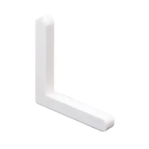 Make-2-Fit PL14964 Corner Key White Nylon 0.19" H X 5/16" W X 5/16" L White - pack of 20