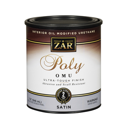 ZAR 36212 Polyurethane, Liquid, Milky Clear, 1 qt, Can