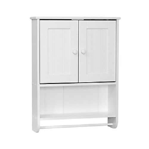 Zenith Products 9114W Wall Cabinet 25.63" H X 19.4" W X 5.75" D White Wood White
