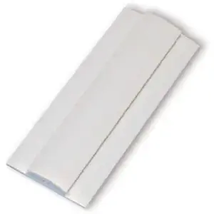 Sequentia Crane Composites .10 in. H X 96 in. L Prefinished White Polypropylene Divison Bar Molding