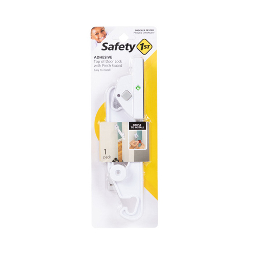 Safety 1st HS311 Top Door Lock White Plastic Adhesive White