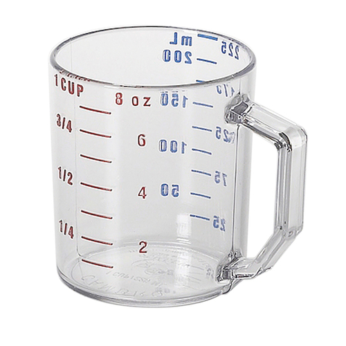 CUP MEASURING PLASTIC 1 CUP