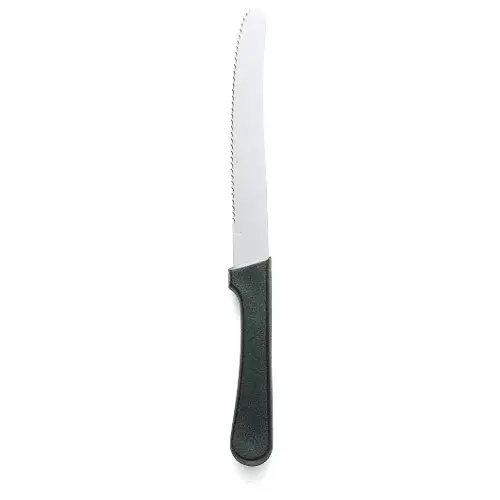 WALCO STAINLESS INC. 790527 Walco Stainless Knife 4.63" Stainless Steel Blade Round Tip, 1 Dozen