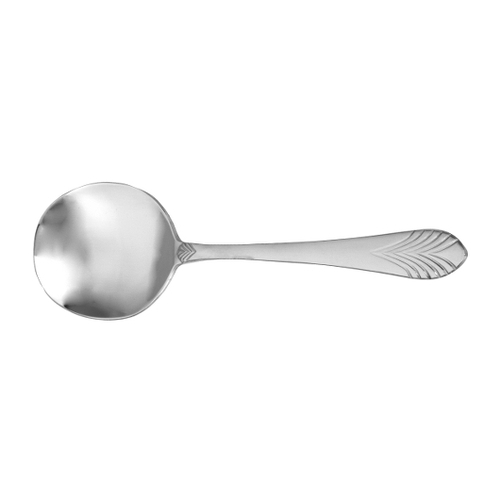 WALCO STAINLESS INC. 7412 Walco Stainless The Collection Dominion Bouillons Spoon, 2 Dozen