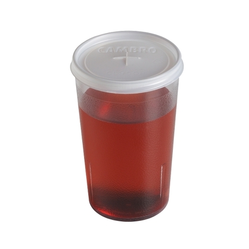 Disposable Lid For Colorware Tumblers Translucent Disposable Lid fits Cambro Colorware Tumblers 95CW