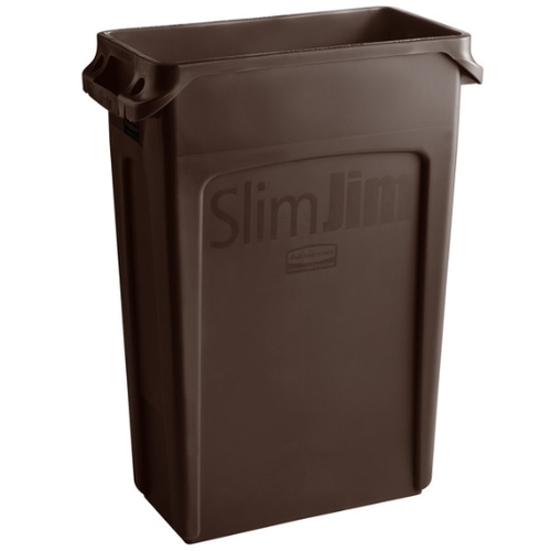 Rubbermaid Commercial Products Vented Slim Jim, 1 Count