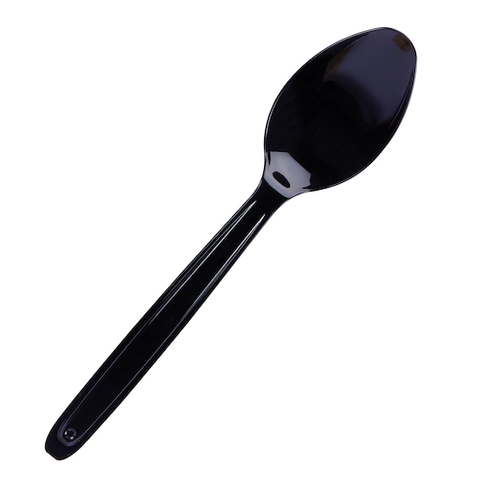 Cutlerease CEASESP960BL Cutlerease Black Bulk Cutlerease Spoon, 40 Each