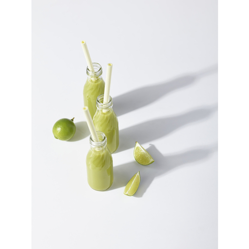 Sorbos Edible Lime Straws 19 Centimeters, 200 Each
