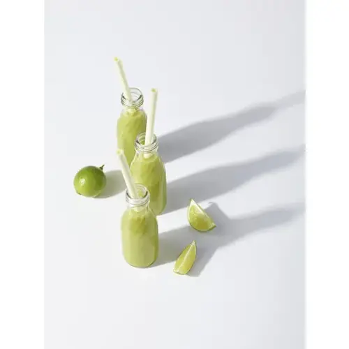 Sorbos 1011 Sorbos Edible Lime Straws 19 Centimeters, 200 Each