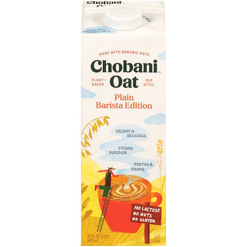Chobani 1017 Chobani Oat Plain Barista Edition, 32 Fluid Ounce