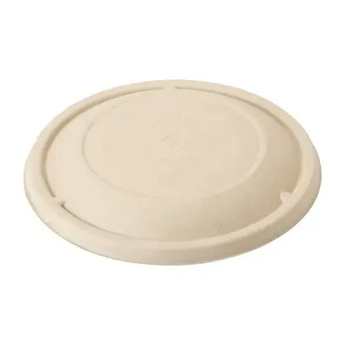 World Centric 32 Ounce Plant Fiber Bowl Lids, 125 Each