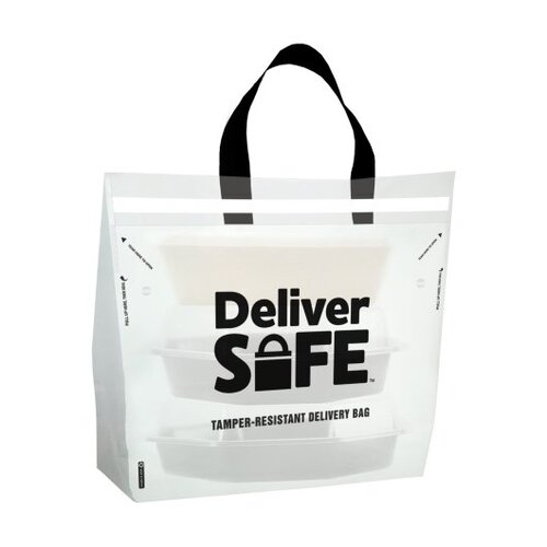 PAK-SHER DS225 Pak-Sher Clear 2.25 Oz Delivery Bag, 250 Each