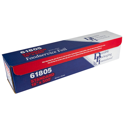 Durable Packaging 18"X500' Standard Foil Roll, 1 Roll