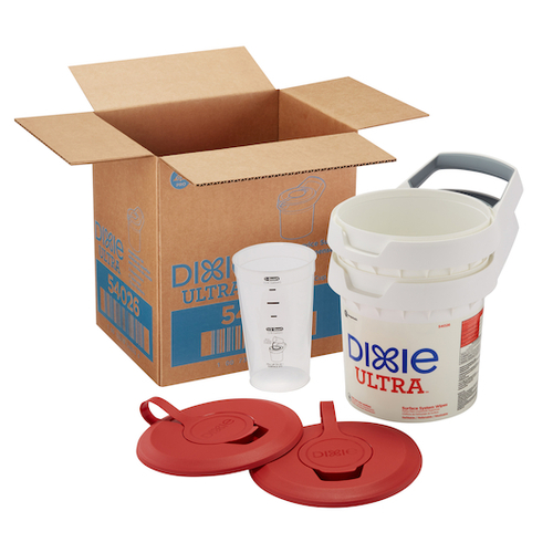 Dixie Ultra(R) Surface System Bucket Dispenser, 1 Count