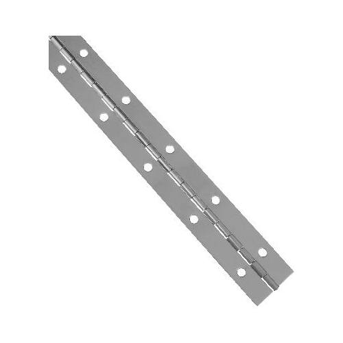 V571 48" x 1-1/2" Continuous Hinge - Stainless Steel