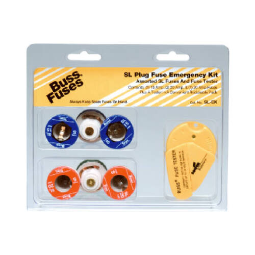 Fuse Kit, 125 V, Emergency Fuse - pack of 7