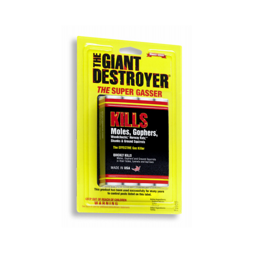 ATLAS CHEMICAL CORP 00333 Giant Destroyer - pack of 4