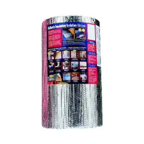 Insulation 24" W X 50 ft. L Up To 14.3 Reflective Radiant Barrier Roll 100 sq ft