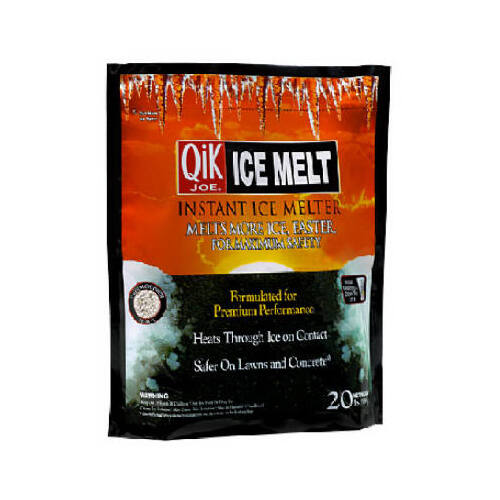 Qik Joe 30020 Ice Melt Calcium Chloride Pellet 20 lb