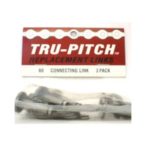 Tru-Pitch TCL60-3PK Connecting Link, #60   pack of 3