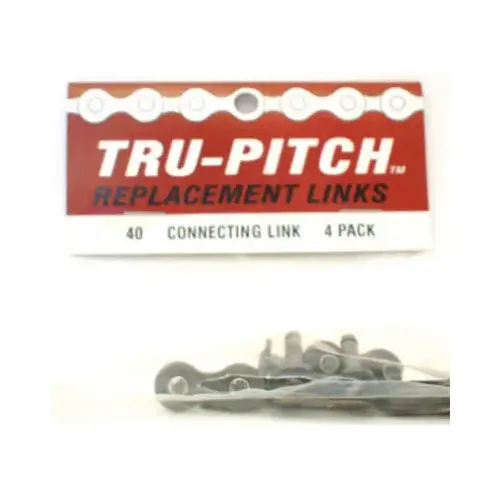 Tru-Pitch TCL40-4PK Connecting Link, #40   pack of 4