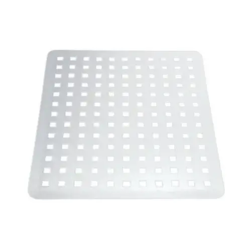 iDesign 36800 Sinkworks 12.5 In. x 16 In. Euro Clear PVC Sink Mat