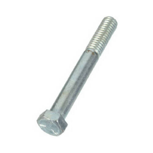 Hex Bolt 5/16" D X 2" L Zinc Plated Steel Zinc Plated